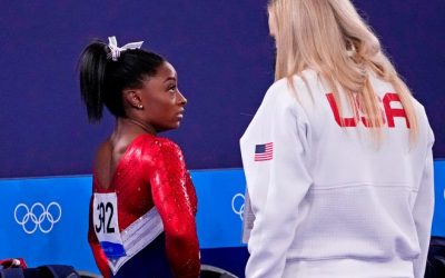 Simone Biles is a role model for prioritizing her own mental health over an Olympic medal